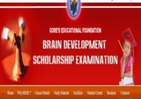 Brain Development India Scholarship Exam results