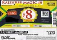 Rajshree Magic 40 Lottery result