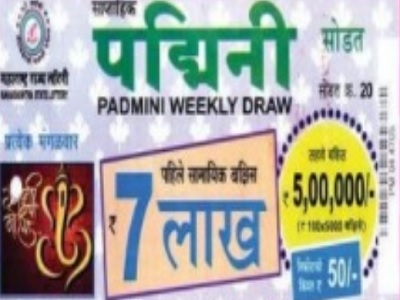 Maharashtra Padmini Lottery Result