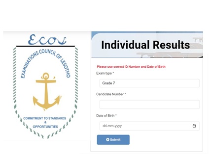Grade 7 Results 2025 Lesotho Ecol