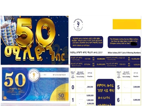50 Million Ethiopia Lottery 2018 Results