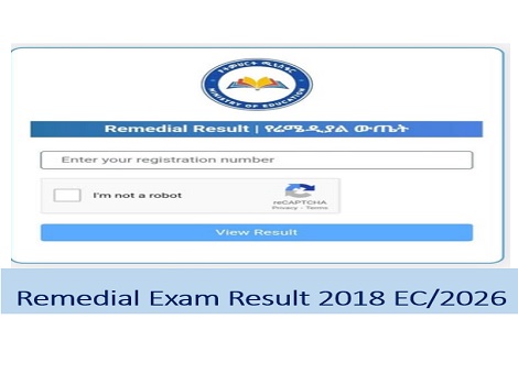 Remedial result 2018 EC