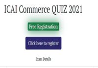 ICAI Commerce Quiz 2021 Results