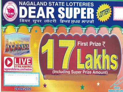 Sikkim Dear Super Lottery Result