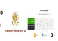 CBSE Science Challenge 2021-2022 Quiz Answers