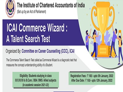ICAI Commerce Wizard Result 2021