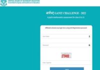CBSE Aryabhata Ganit Challenge answer key 2022