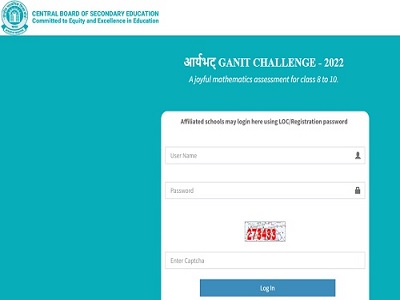 CBSE Aryabhata Ganit Challenge answer key 2022
