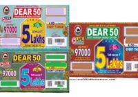 Nagaland dear 50 Snow Rust Teal Weekly Lottery results 2023