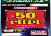 Mizoram State Golden 100 Monthly Lottery result 6-12-2023