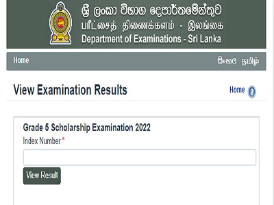 Grade 5 Scholarship Exam Result 2023-2024 Sri Lanka