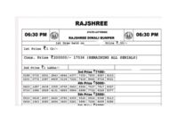 Rajshree Diwali bumper Lottery Results 30-10-2025
