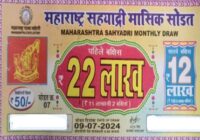 Maharashtra Sahyadri Monthly Lottery Result 09-07-2024