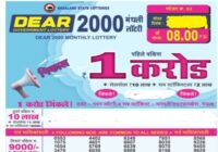 Nagaland State Dear 2000 Monthly Lottery Result 14-02-2026
