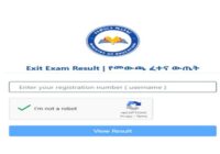 Exit Exam Results 2018