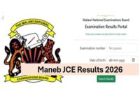 Maneb JCE Results 2026 Malawi