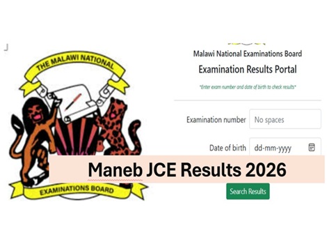 Maneb JCE Results 2026 Malawi