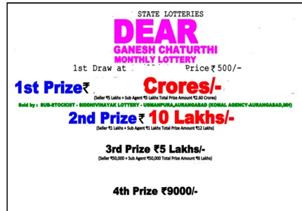Sikkim Dear Ganesh Chaturthi Bumper Lottery result 20-09-2025