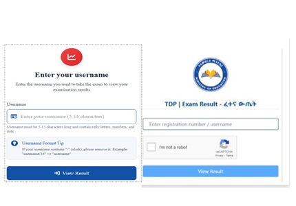 TDP Exam Result ፈተና ውጤት 2018/ 2025