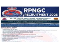 RPNGC Recruitment 2026 Papua New Guinea