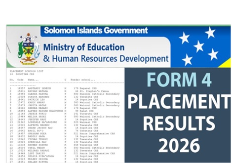 MEHRD Form 4 placement results 2025-2026
