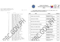 PRC MPLE Results February 2026