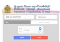 GCE A/L Results 2025