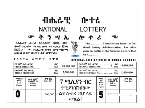 TINSAE Lottery results 2018-2026
