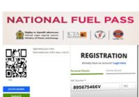 fuelpass gov lk registration national fuel pass registration