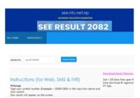 SEE Exam Results 2082