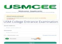 USM Entrance Exam 2026-2027 Result