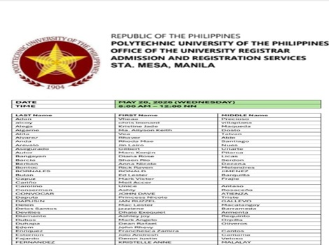 PUPCET Main Campus Results 2026