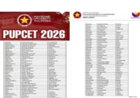 PUP College Entrance Test Result 2026 List Of Qualifiers