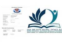 Addis Ababa Grade 8 Exam Result 2018