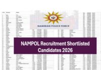 Nampol Recruitment 2026 shortlisted candidates