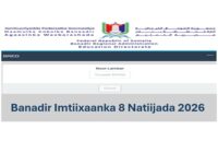 Natiijada IMTIXAANKA FASALKA 8AAD 2026