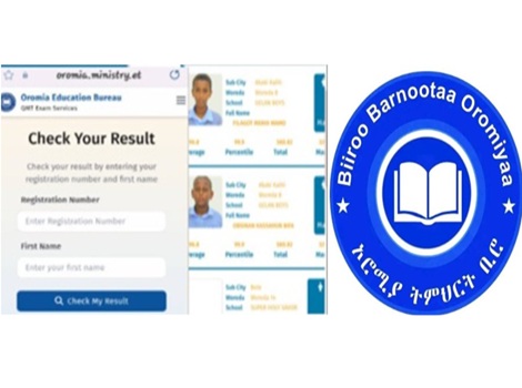 oromia ministry et grade 8 Ministry result 2018/ 2026