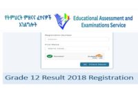 Grade 12 result Registration 2018 pdf