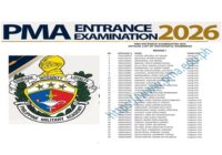 PMA Entrance exam result August 2026 List Of Passers philippines