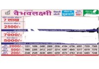 Vaibhav laxmi lottery results 2026